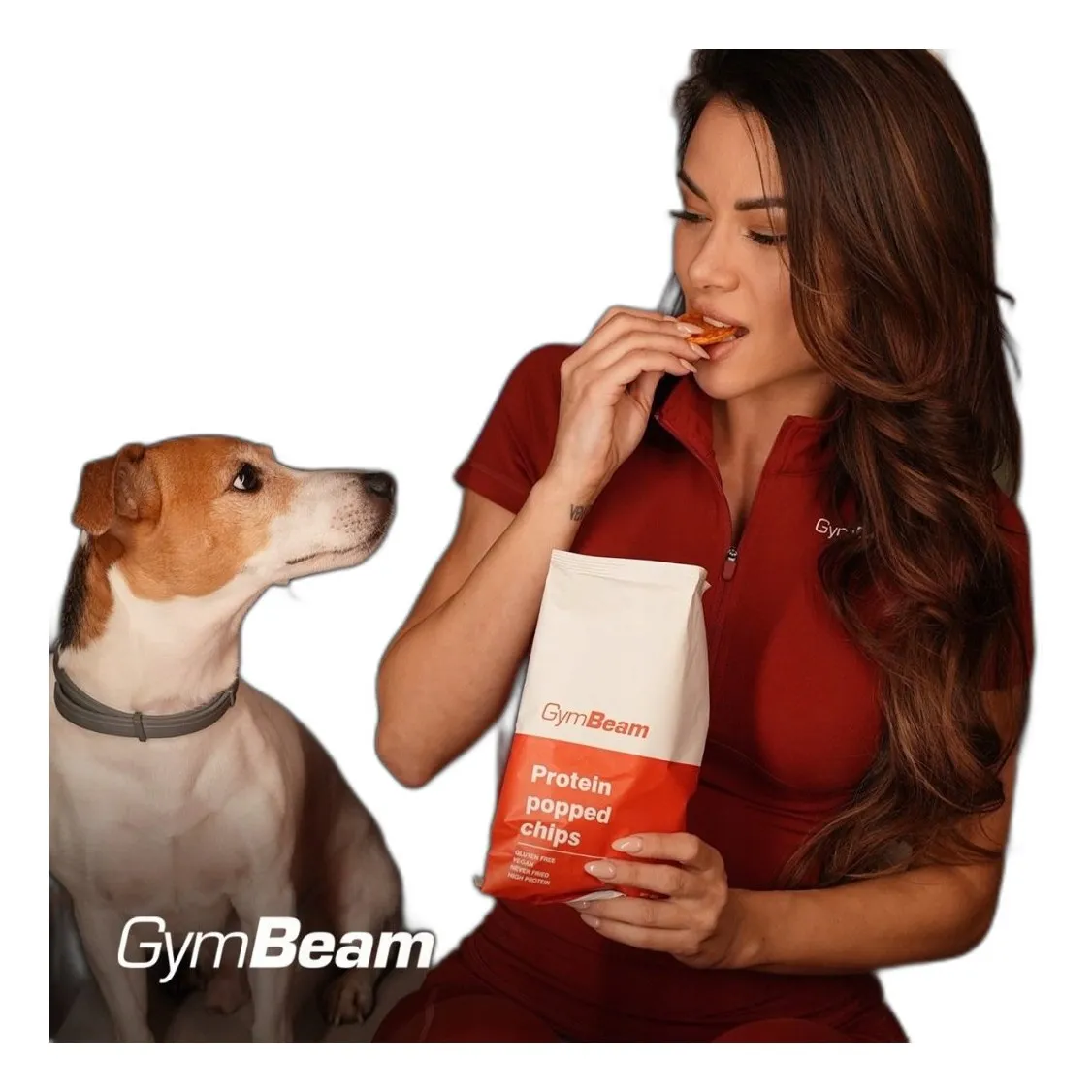 chipsy proteinowe bez glutenu – wysokobiałkowe przekąski z papryką, 40 g — zdjęcie 3