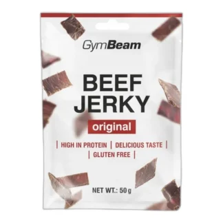 suszona wołowina wysokie w białku idealna na przekąskę po treningu — zdjęcie 1