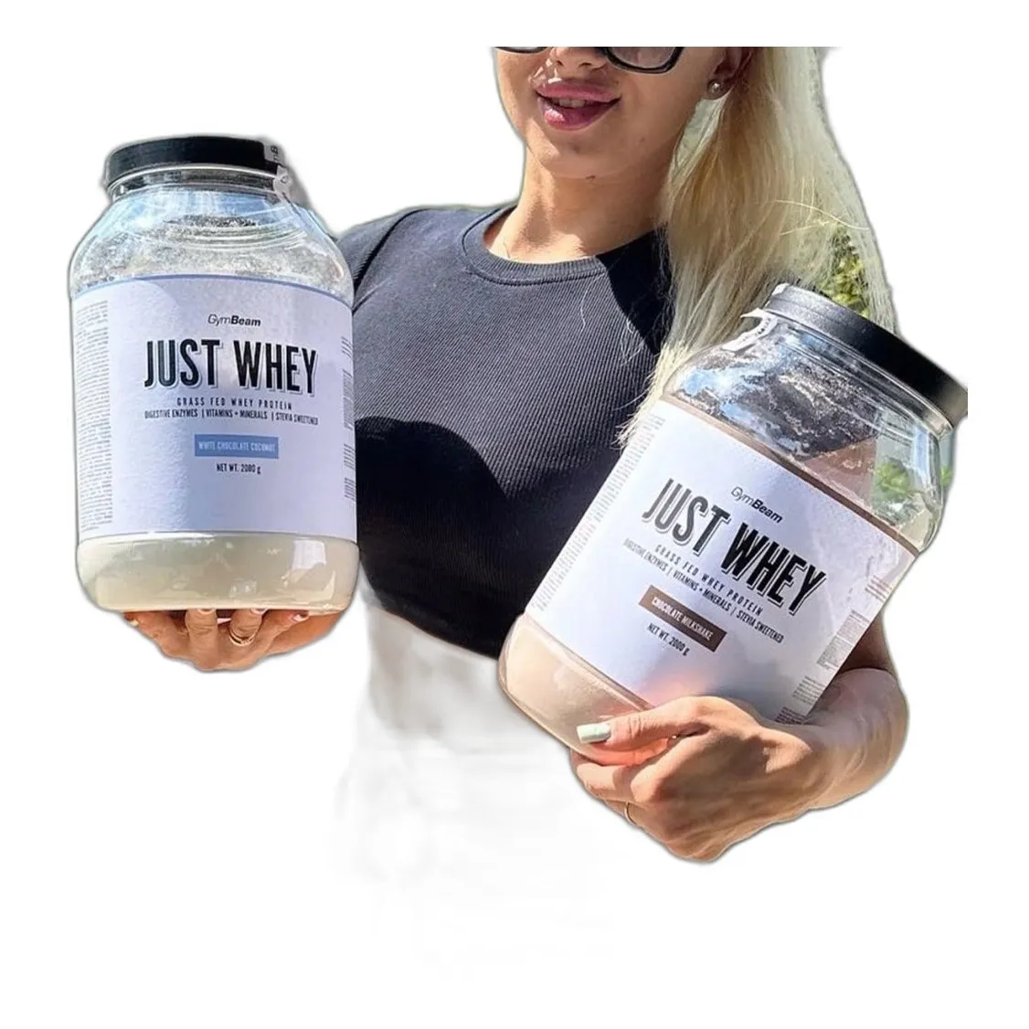 białkowy proszek z dodatkiem witamin w smaku czekoladowym — zdjęcie 2