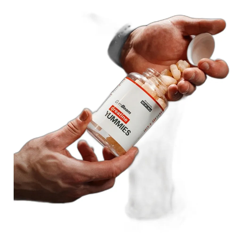 kreatyna w żelkach na siłę i wydolność – forma gatunków żelowych z smakiem anana — zdjęcie 2