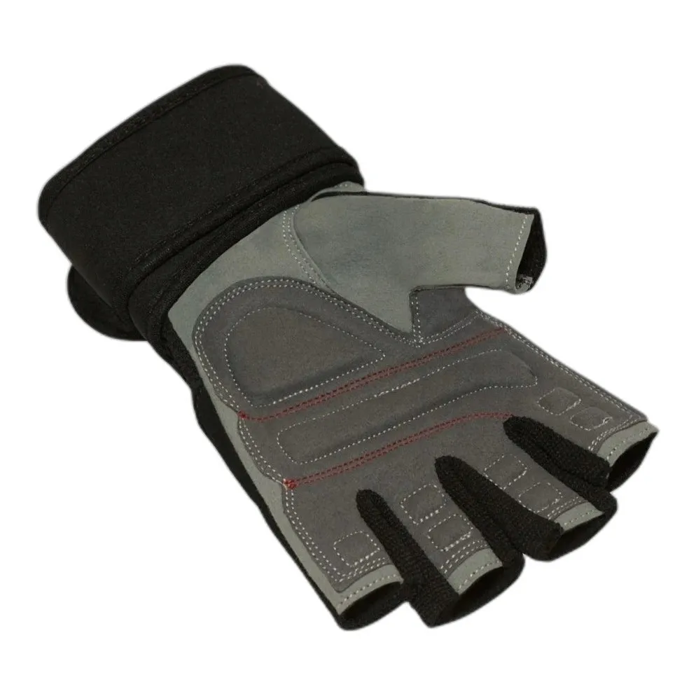 rękawiczki treningowe do siłowni z naturalnej skóry, rozmiar xxl — zdjęcie 3